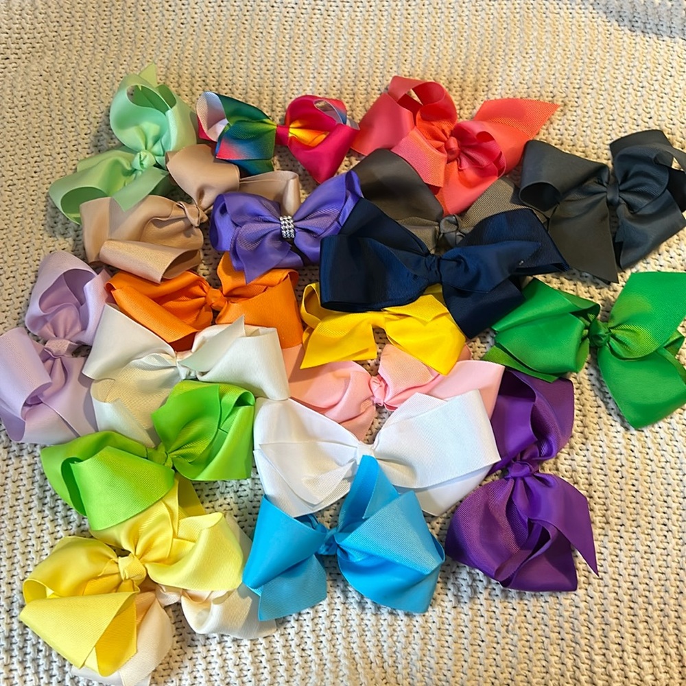 Bundle of 20 Alligator Clip Hairbows